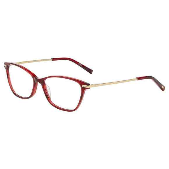 JONES NY OPTICAL VJON781 Eyeglasses BURGUNDY-0BUR 57mm
